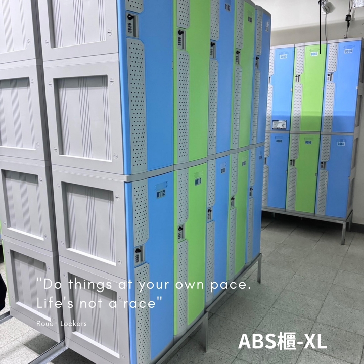 12人 ABS櫃-XL 透氣式 鑰匙鎖櫃苗栗學生櫃